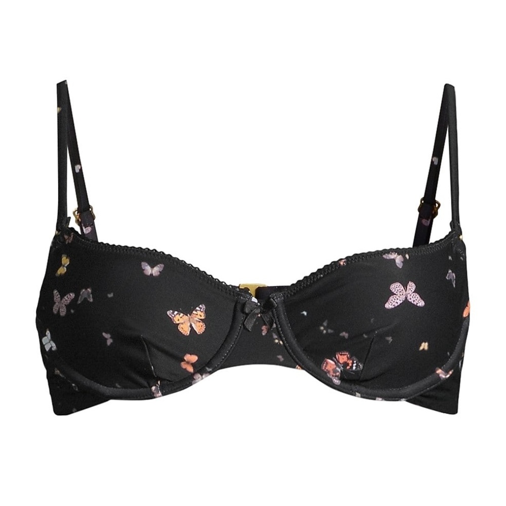 WeWoreWhat Vintage Bra Bikini Top - Size M